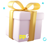 Receba seus bônus de boas-vindas no pp6